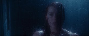 Movie still from “Nocturnal Animals” (2016), directed by Tom Ford – A woman is looking out of a car window at night; Close Up shot, Low angle