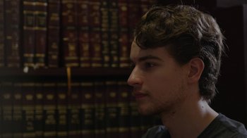 Movie still from “One of Us” (2017), directed by Heidi Ewing – Close Up shot, Over the shoulder angle
