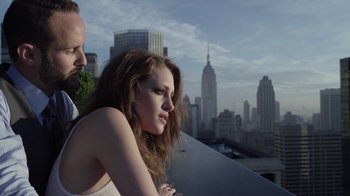 Movie still from “Mr. Robot” (2015), created by Sam Esmail – Close Up shot, Low angle