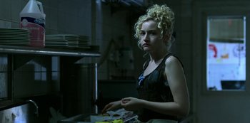 Movie still from “Ozark” (2017), created by Bill Dubuque – Medium shot, Low angle