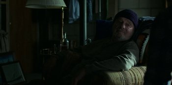 Movie still from “Ozark” (2017), created by Bill Dubuque – Medium shot, Over the shoulder angle