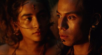 Movie still from “Apocalypto” (2006), directed by Mel Gibson – Close Up shot, Low angle