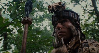 Movie still from “Apocalypto” (2006), directed by Mel Gibson – Close Up shot, Low angle