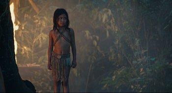 Movie still from “Apocalypto” (2006), directed by Mel Gibson – Medium shot, Low angle