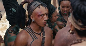 Movie still from “Apocalypto” (2006), directed by Mel Gibson – Close Up shot, High angle