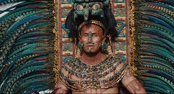 Movie still from “Apocalypto” (2006), directed by Mel Gibson – Medium shot, Overhead angle