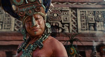 Movie still from “Apocalypto” (2006), directed by Mel Gibson – Close Up shot, Low angle