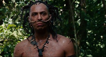 Movie still from “Apocalypto” (2006), directed by Mel Gibson – Close Up shot, Low angle