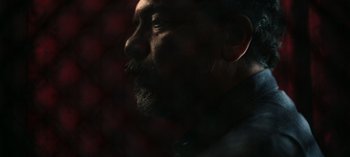 Movie still from “Ozark” (2017), created by Bill Dubuque – Extreme Close Up shot, Low angle