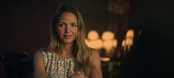 Movie still from “Ozark” (2017), created by Bill Dubuque – Close Up shot, Over the shoulder angle