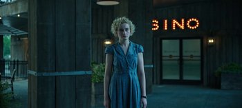 Movie still from “Ozark” (2017), created by Bill Dubuque – Medium shot, Low angle