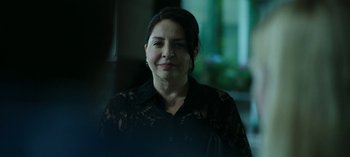 Movie still from “Ozark” (2017), created by Bill Dubuque – Close Up shot, Over the shoulder angle