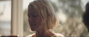 Movie still from “Penguin Bloom” (2020), directed by Glendyn Ivin – A person wearing a necklace; Close Up shot, Over the shoulder angle