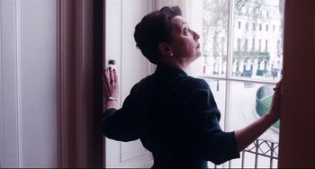 Movie still from “Phantom Thread” (2017), directed by Paul Thomas Anderson – Medium shot, Low angle