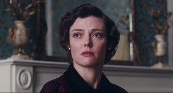 Movie still from “Phantom Thread” (2017), directed by Paul Thomas Anderson – Close Up shot, Low angle