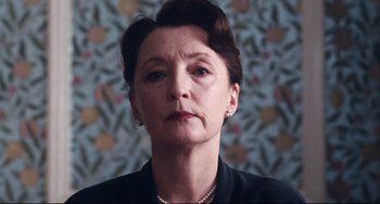 Movie still from “Phantom Thread” (2017), directed by Paul Thomas Anderson – Close Up shot, Low angle