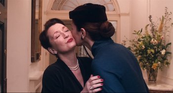 Movie still from “Phantom Thread” (2017), directed by Paul Thomas Anderson – Close Up shot, Low angle