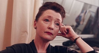 Movie still from “Phantom Thread” (2017), directed by Paul Thomas Anderson – Close Up shot, Over the shoulder angle