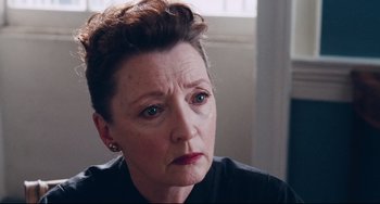 Movie still from “Phantom Thread” (2017), directed by Paul Thomas Anderson – Close Up shot, Over the shoulder angle