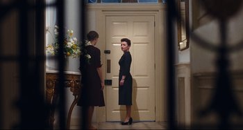 Movie still from “Phantom Thread” (2017), directed by Paul Thomas Anderson – Wide shot, Low angle