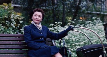 Movie still from “Phantom Thread” (2017), directed by Paul Thomas Anderson – Medium shot, Low angle