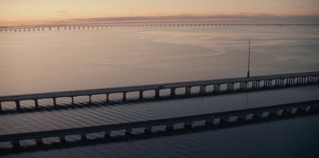 Movie still from “Project Power” (2020), directed by Henry Joost – Extreme Wide shot, High angle