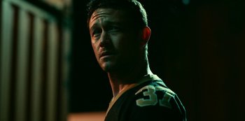 Movie still from “Project Power” (2020), directed by Henry Joost – Close Up shot, Low angle