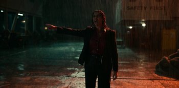 Movie still from “Project Power” (2020), directed by Henry Joost – Medium shot, Low angle