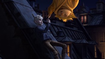 Movie still from “Rise of the Guardians” (2012), directed by Peter Ramsey – A scene from the movie rise of the guardians; Wide shot, Low angle