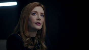 Movie still from “Salvation” (2017), created by Elizabeth Kruger – Close Up shot, Over the shoulder angle