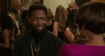 Movie still from “Sandy Wexler” (2017), directed by Steven Brill – Close Up shot, Over the shoulder angle