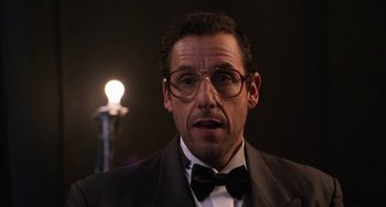 Movie still from “Sandy Wexler” (2017), directed by Steven Brill – Close Up shot, Low angle