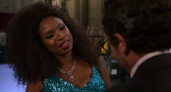 Movie still from “Sandy Wexler” (2017), directed by Steven Brill – Close Up shot, Over the shoulder angle