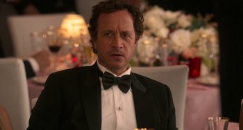 Movie still from “Sandy Wexler” (2017), directed by Steven Brill – Close Up shot, Over the shoulder angle