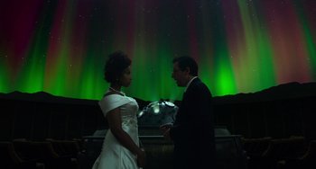 Movie still from “Sandy Wexler” (2017), directed by Steven Brill – Wide shot, Low angle