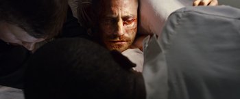 Movie still from “Southpaw” (2015), directed by Antoine Fuqua – Close Up shot, High angle