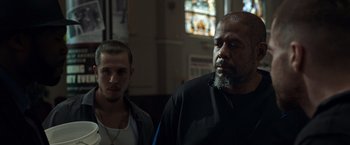 Movie still from “Southpaw” (2015), directed by Antoine Fuqua – Close Up shot, Low angle