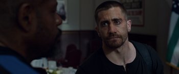 Movie still from “Southpaw” (2015), directed by Antoine Fuqua – Close Up shot, Over the shoulder angle