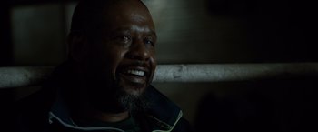 Movie still from “Southpaw” (2015), directed by Antoine Fuqua – Close Up shot, Over the shoulder angle