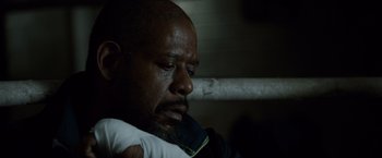 Movie still from “Southpaw” (2015), directed by Antoine Fuqua – Close Up shot, High angle