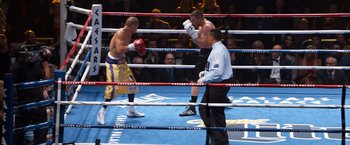 Movie still from “Southpaw” (2015), directed by Antoine Fuqua – Wide shot, High angle
