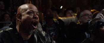 Movie still from “Southpaw” (2015), directed by Antoine Fuqua – Close Up shot, Low angle