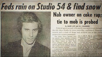 An old newspaper with a picture of a young man