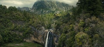 Movie still from “Sweet Tooth” (2021), created by Jim Mickle – Extreme Wide shot, High angle