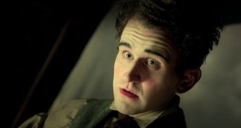 Movie still from “The Ballad of Buster Scruggs” (2018), directed by Joel Coen – Close Up shot, High angle