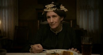 Movie still from “The Ballad of Buster Scruggs” (2018), directed by Joel Coen – Close Up shot, High angle