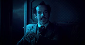 Movie still from “The Ballad of Buster Scruggs” (2018), directed by Joel Coen – Close Up shot, Low angle