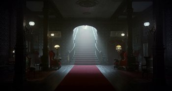 Movie still from “The Ballad of Buster Scruggs” (2018), directed by Joel Coen – Extreme Wide shot, Low angle