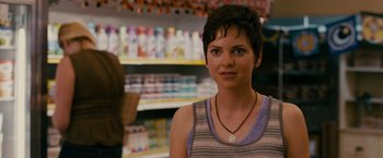 Movie still from “The Dictator” (2012), directed by Larry Charles – Close Up shot, Over the shoulder angle