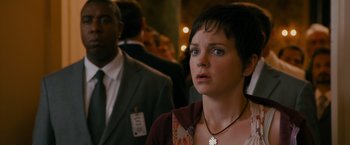 Movie still from “The Dictator” (2012), directed by Larry Charles – Close Up shot, Over the shoulder angle